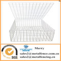 1.5mX1mX0.5m galvanizado Galfan 3 mm Gabion cesta de piedra para lago y reservorio creado